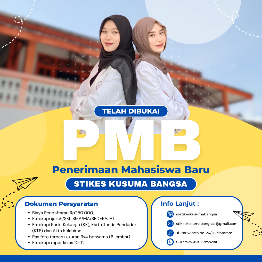 Brosur PMB STIKES KUSUMA BANGSA